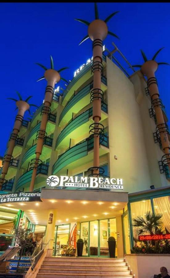 Hotel Palm Beach B&B Sea View Rimini Luaran gambar